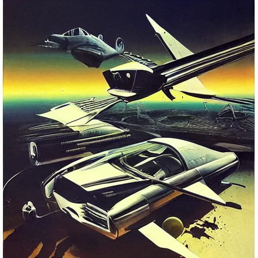 Image similar to surreal dreaming art, magnesium, art by syd mead and john berkey and annie leibovitz