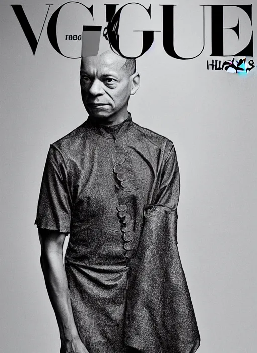 Image similar to Jeff Mills on he cover of Vogue