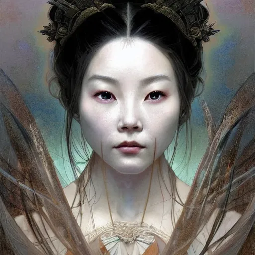 A portrait of An ancient Chinese witch by Ross Tran! | Stable Diffusion