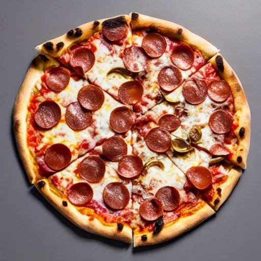 Image similar to pizza crystal, photo, 4 k