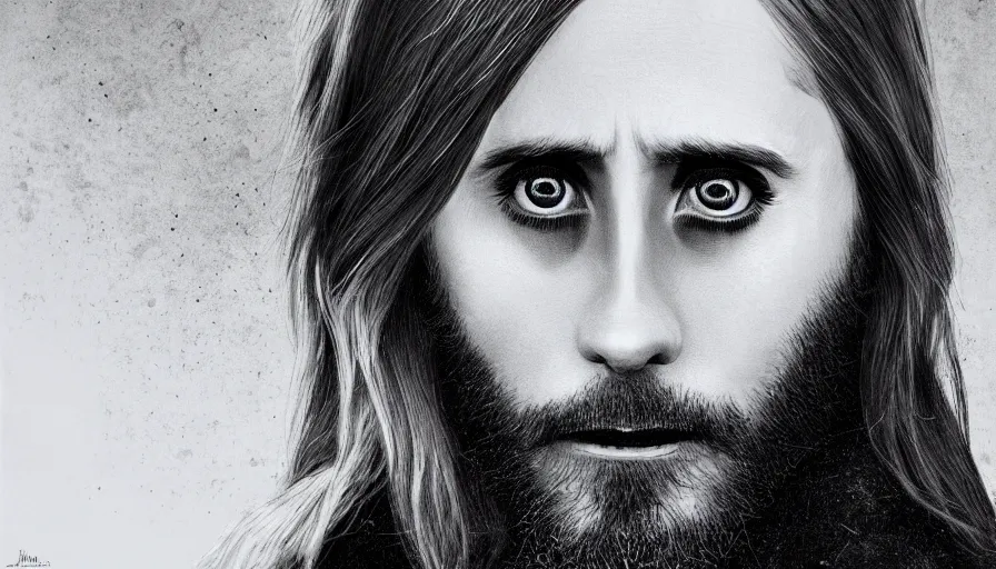 Prompt: Jared Leto is a wizard, hyperdetailed, artstation, cgsociety, 8k