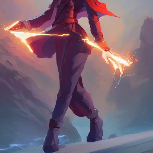 Prompt: female wizard with time powers, Video game character design , 2d game fanart behance hd by Jesper Ejsing, by RHADS, Makoto Shinkai and Lois van baarle, ilya kuvshinov, rossdraws global illumination