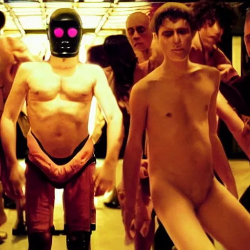 Prompt: movie still of a cyborg, cinematic composition, cinematic light, by alejandro jodorowsky anf gaspar noe, 1 6 k,