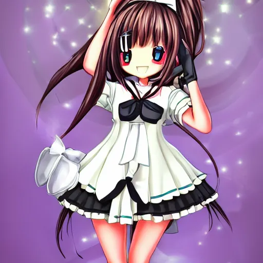 Image similar to anime maid