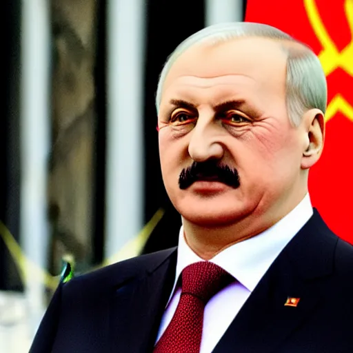 Prompt: president of belorussia, alexander lukashenko with golden long wand in his hands in anime style, sailor moon, anime, perfect faces, fine details