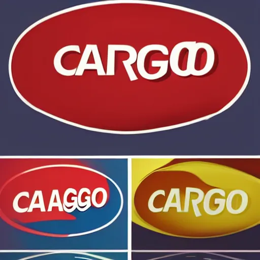 Image similar to a logo for a transport company called'' cargogo''