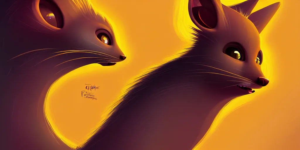 Image similar to curved perspective, extreme narrow, extreme fisheye, digital art of a female embalmed marten animal wearing jewlery with blonde hairstyle by anton fadeev from nightmare before christmas