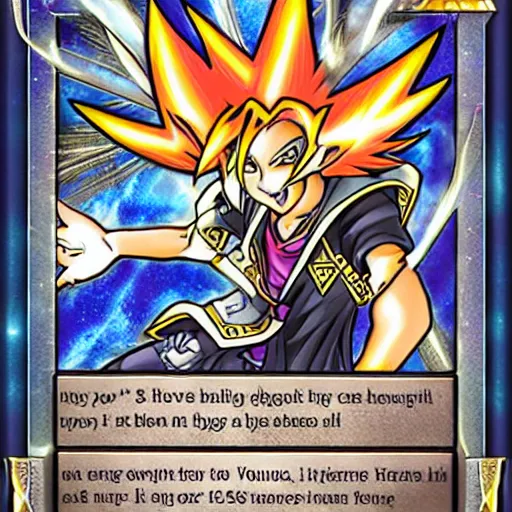 Image similar to yugioh card