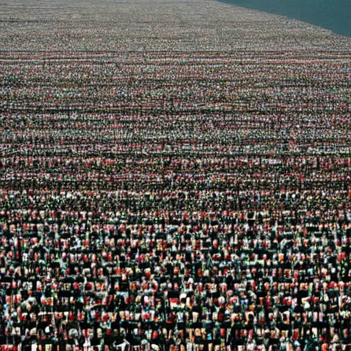 Prompt: photo by andreas gursky