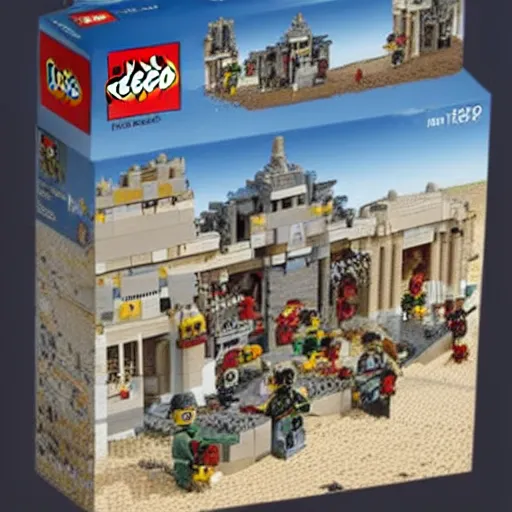 Image similar to war in mexico Lego set