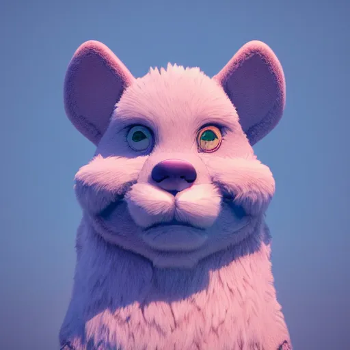 Image similar to world's most beautiful furry, in the style of killian eng kawase hasui, 3 d render, artstation trending, 8 k, octane render, photorealistic, volumetric lighting caustics, surreal