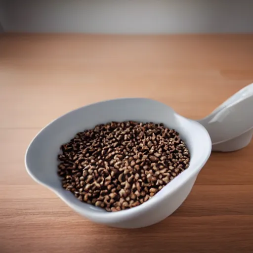 Prompt: a shoe splashes into a bowl of cereal, cinematic lighting