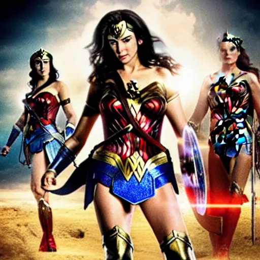 Image similar to Wonder Woman starring Hermione Granger,