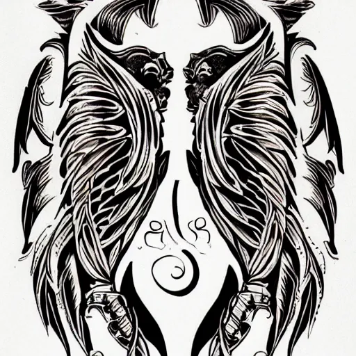 Tattoo design inspiration, black aesthetic ipad HD phone wallpaper | Pxfuel