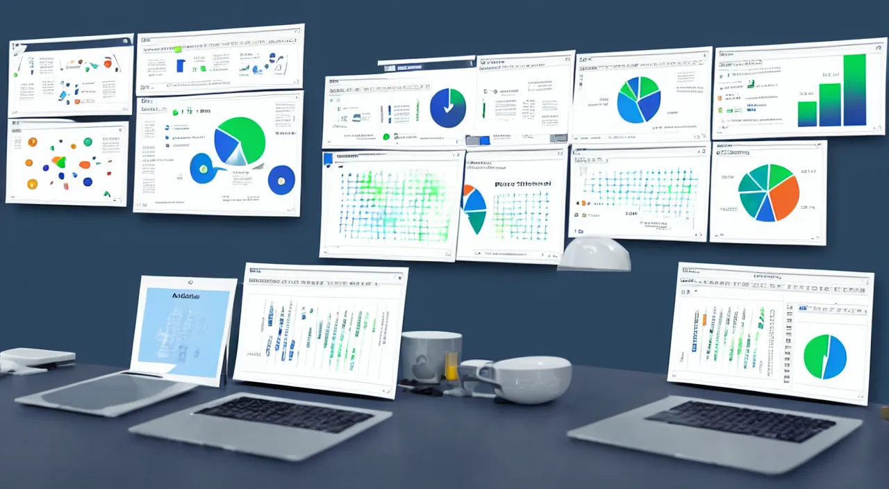 Image similar to a powerpoint presentation about ai making powerpoint presentations. powerpoint spreadsheet.