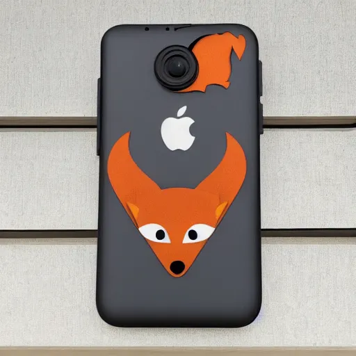 Image similar to 🦊📱