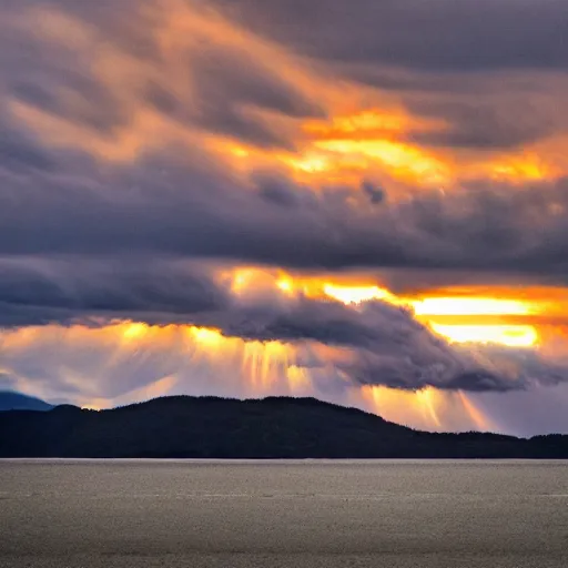 Image similar to his death began late in the day, as the sun dropped below angry clouds.