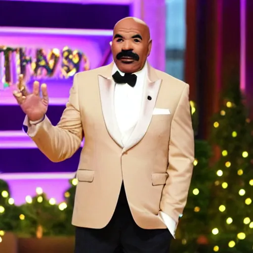 Prompt: Steve Harvey is a chocolate ball