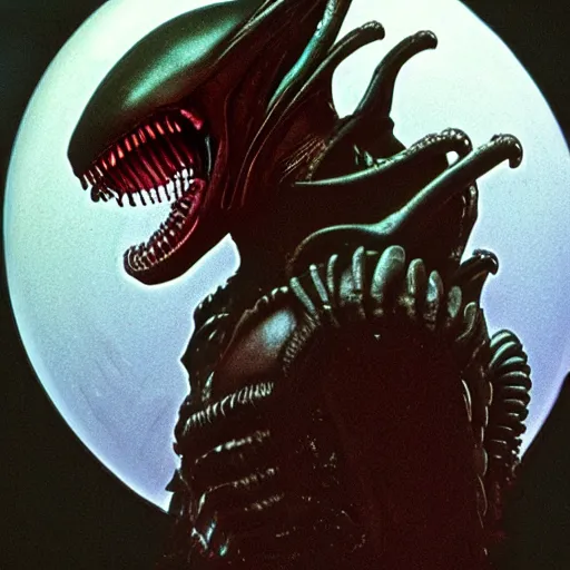 Image similar to xenomorph designed by jim henson.