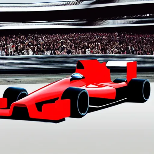 Image similar to F1 concept car in 2035