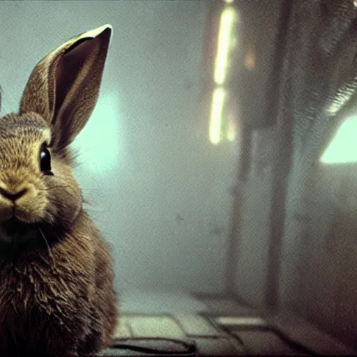 Image similar to a rabbit in the movie Bladerunner