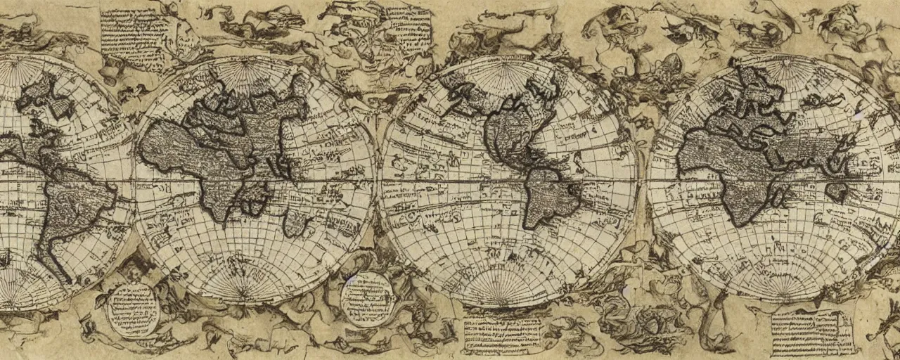 Image similar to highly detailed ancient map of the world, flat earth model, beautiful caligraphy and notations, detailed illustrations, ancient lost artefacts, 3 5 mm film photo