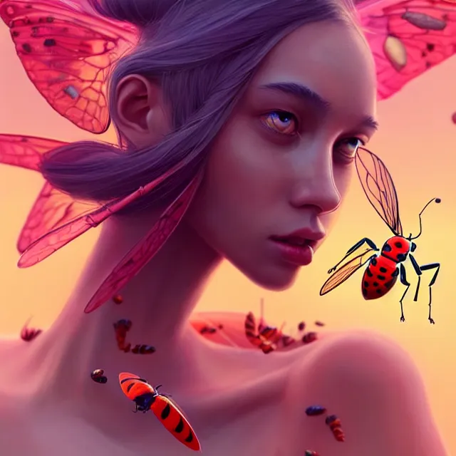 Prompt: epic professional digital art of 🐞🍋🦟🐜, best on artstation, cgsociety, wlop, Behance, pixiv, astonishing, impressive, cosmic, outstanding epic, stunning, gorgeous, much detail, much wow, masterpiece