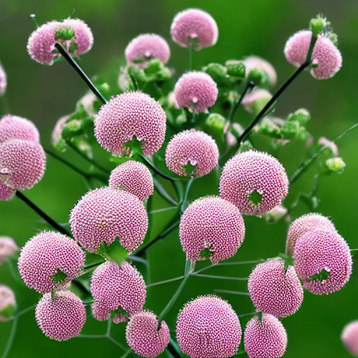 Prompt: “ heracleum, high detailed, bokeh, 4 k ”