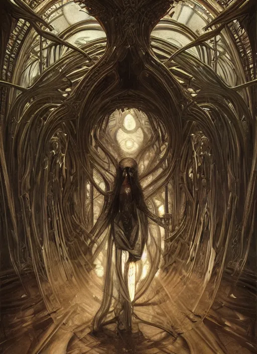 Prompt: album art divine holy district spell effect, physically accurate, moody dynamic lighting, very very intricate, very very elegant, highly detailed, digital painting, artstation, HR GIGER, Hieronymus Bosch, Francis Bacon, concept art, smooth, very beautiful, sharp focus, illustration, art by artgerm and greg rutkowski and alphonse mucha