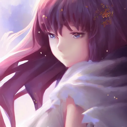 Image similar to anime portrait of Camelot as an anime girl by Stanley Artgerm Lau, WLOP, Rossdraws, James Jean, Andrei Riabovitchev, Marc Simonetti, and Sakimichan, trending on artstation