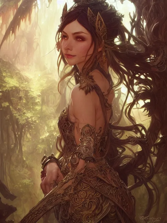 Prompt: world of warcraft elven druid, fantasy, intricate, elegant, highly detailed, digital painting, artstation, concept art, wallpaper, smooth, sharp focus, illustration, art by artgerm and greg rutkowski and alphonse mucha