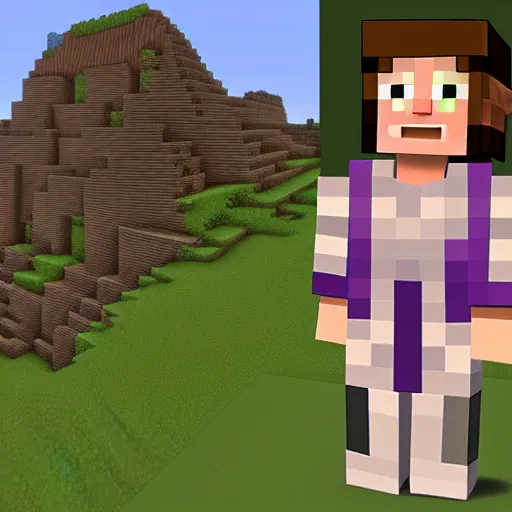 Image similar to minecraft skin of queen elizabeth, queen elizabeth in minecraft, as a minecraft skin