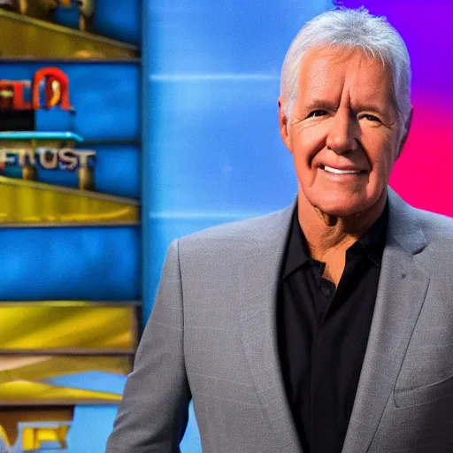 Prompt: Alex trebek