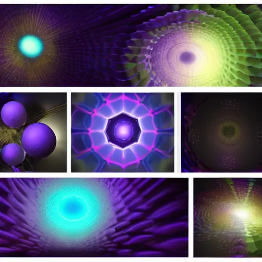 Image similar to 4 d, tesseract, fractles, infinity, psychedelic, space, time, fourth dimension, ultra realism, unreal, blender, detailed