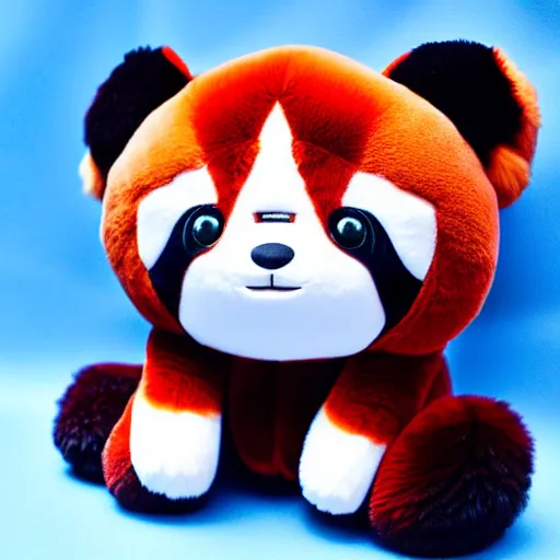 Image similar to a red-panda plushie