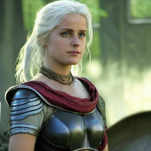 Prompt: still of Ciri in stargate SG1