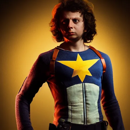 Image similar to Michael Cera as wolverine, mcu, concept art, high definition photography, professional photography, 8k