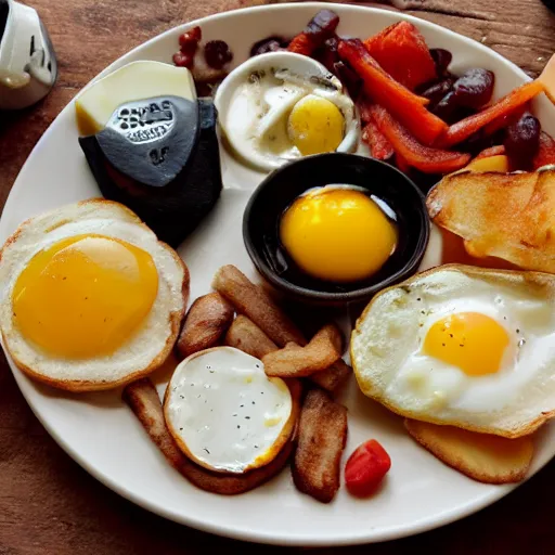 Image similar to full metal english breakfast
