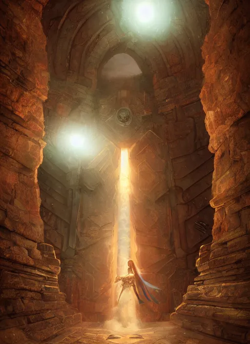 Prompt: An epic fantasy comic book style portrait painting of a laser Shipibo textile doorway to eternity, unreal 5, DAZ, hyperrealistic, octane render, cosplay, RPG portrait, dynamic lighting