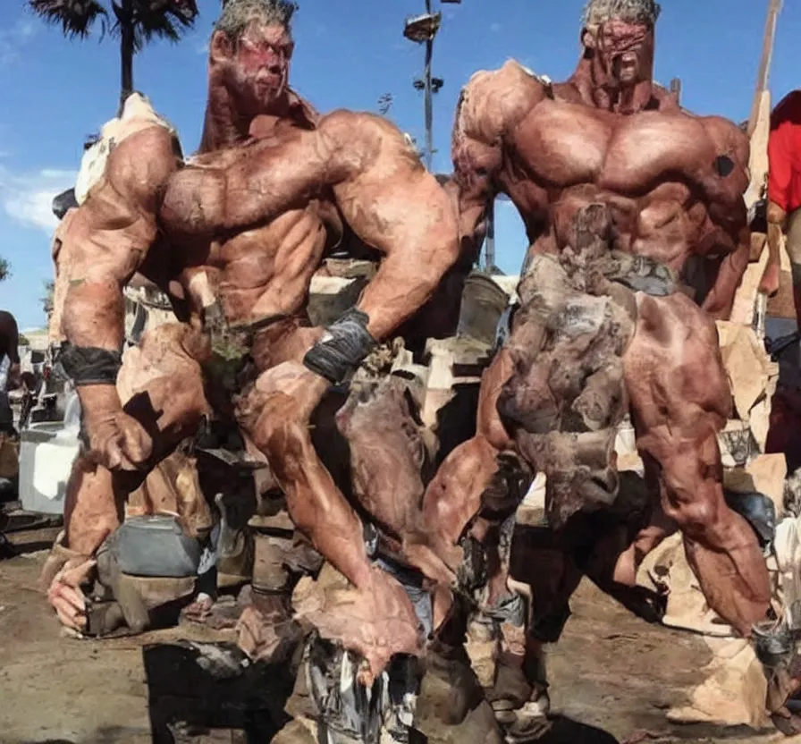 prompthunt: based giga chad sigma male ripped shredded body physique with  muscles sculpted