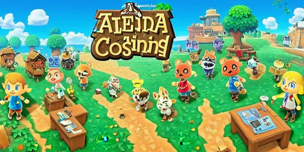 Image similar to Zelda Animal Crossing game