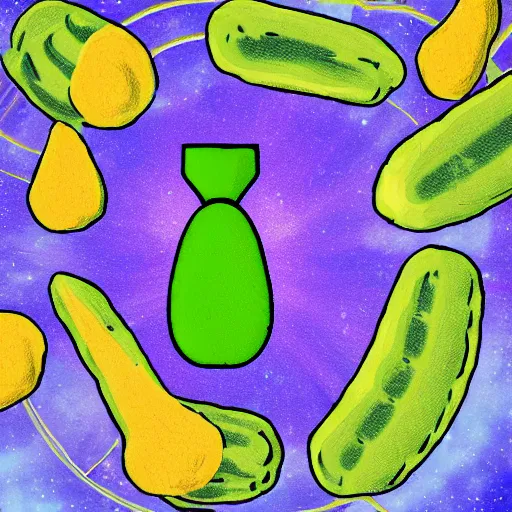 Prompt: the pickle that rules the universe