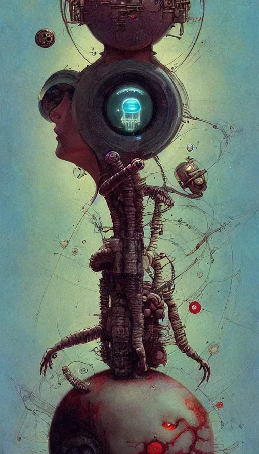 Image similar to a pill that is a time travel device by chiara bautista, beksinski and norman rockwell and greg rutkowski weta studio and tom bagshaw and james gurney and lucasfilm