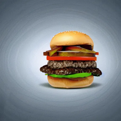 Image similar to cheeseburger is the center of universe, astronomical, vray, award winning