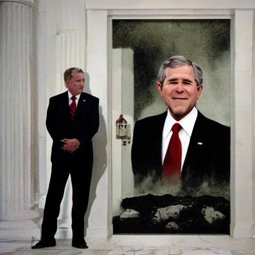 Image similar to george w bush in hell