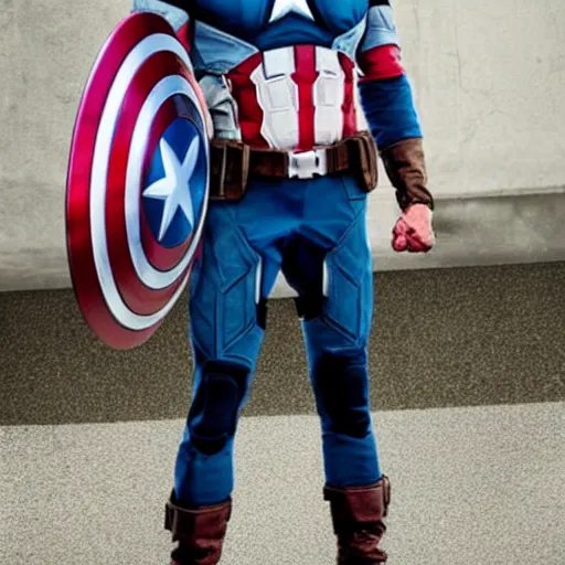 Image similar to captain america obama