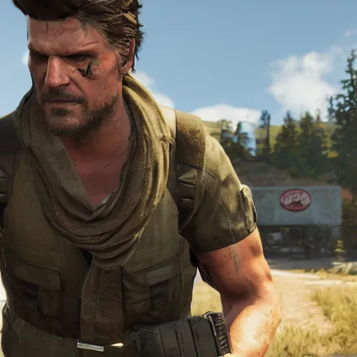 Image similar to solid snake in farcry 5