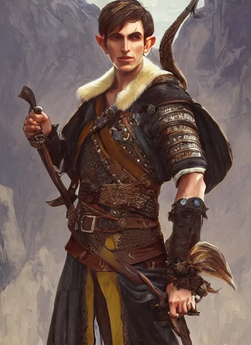 male elven fighter