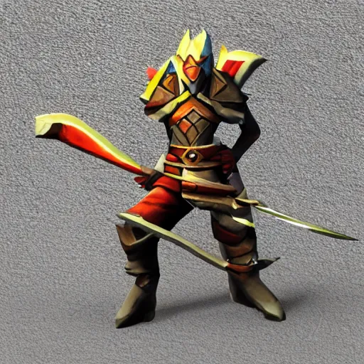 Prompt: axe from dota 2