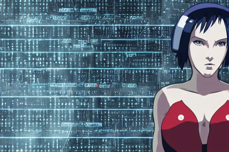 Prompt: ghost in the shell as a sysadmin, job